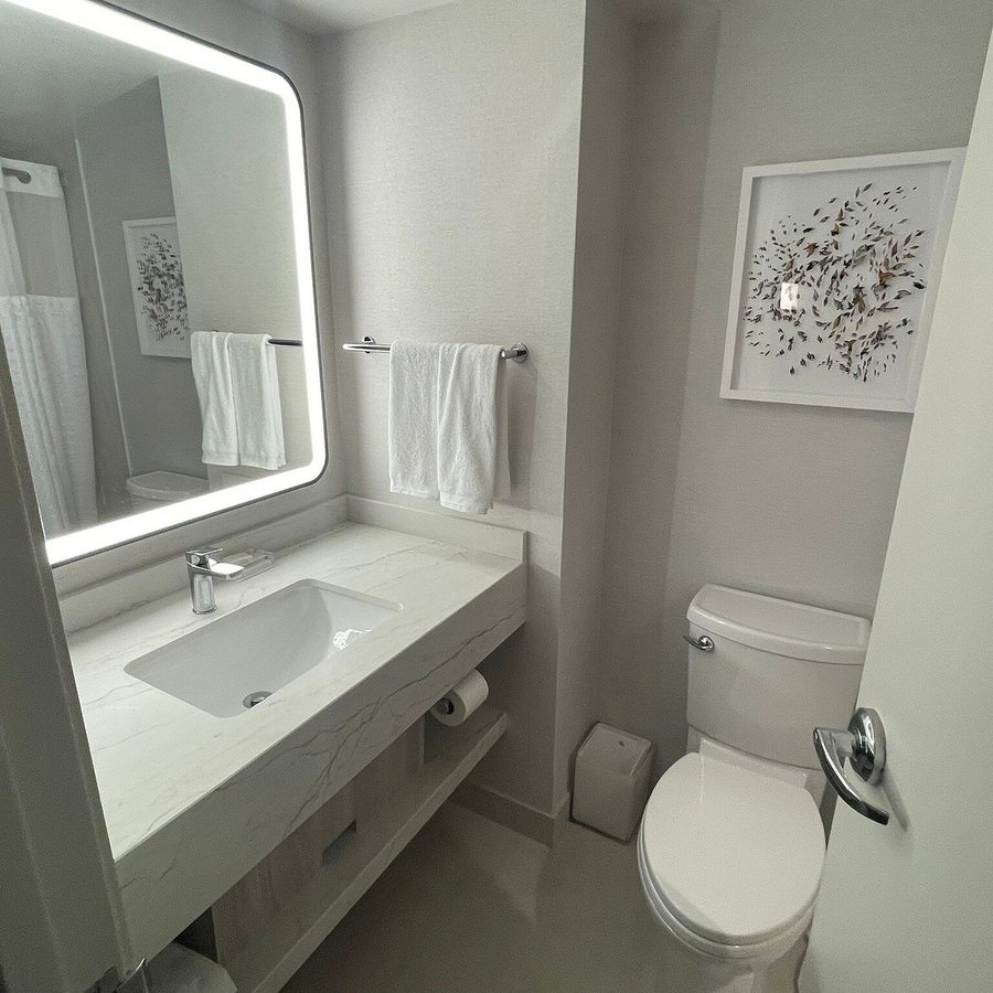 Hilton Los Angeles Airport Los Angeles California — Bathroom