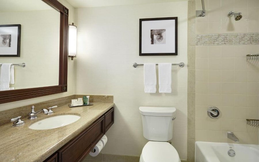 Hilton New Orleans Riverside — Bathroom