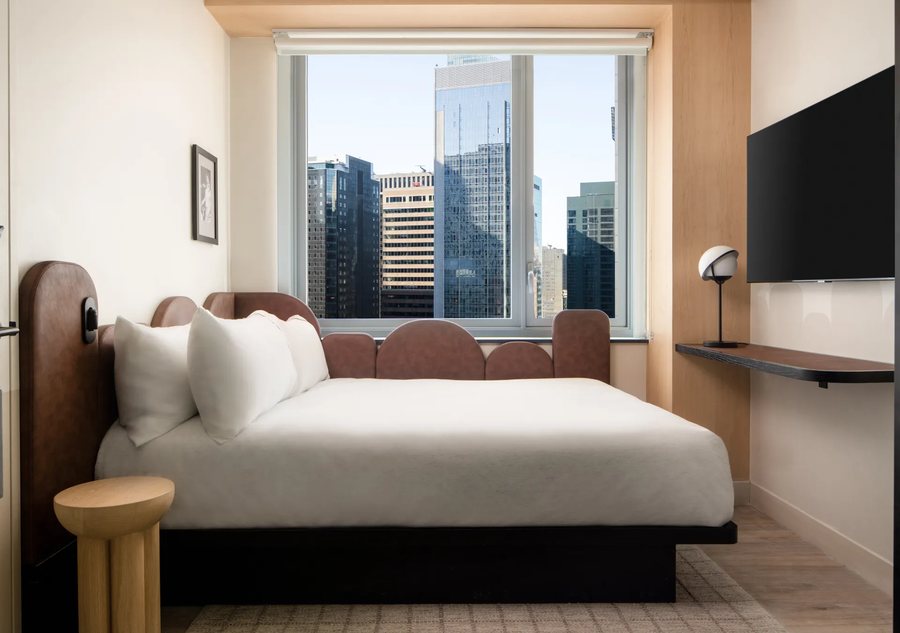 Hilton New York Times Square New York City New York — Guest room