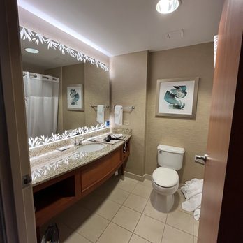 Hilton St Petersburg Carillon Park — Bathroom