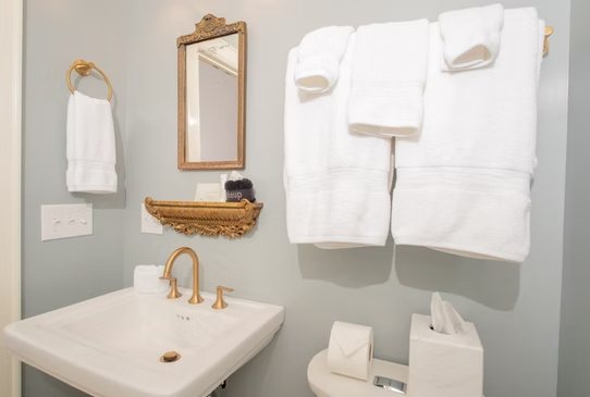Historic General Lewis Inn — Bathroom