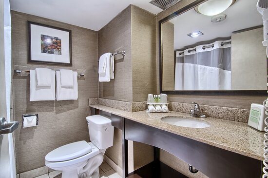 Holiday Inn Express Detroit warren gm Tech Ctr By IHG — Bathroom