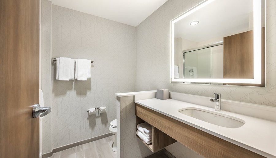 Holiday Inn Express Hattiesburg West Univ Area By Ihg — Bathroom