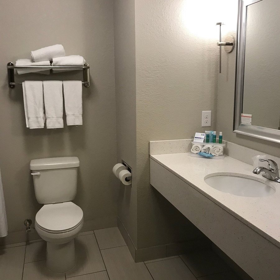 Holiday Inn Express Suites Dayton North Vandalia By IHG Dayton Ohio — Bathroom