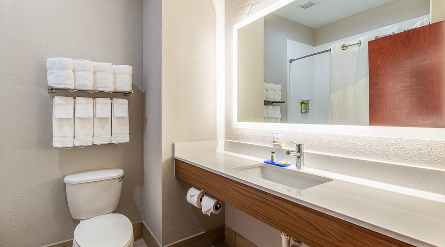 Holiday Inn Express Suites Hinesville East Fort Stewart By IHG — Bathroom