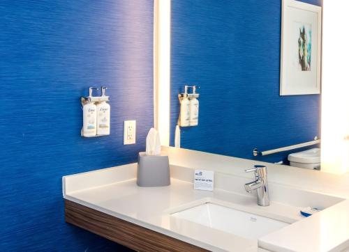 Holiday Inn Express Suites Louisville N Jeffersonville By IHG — Bathroom