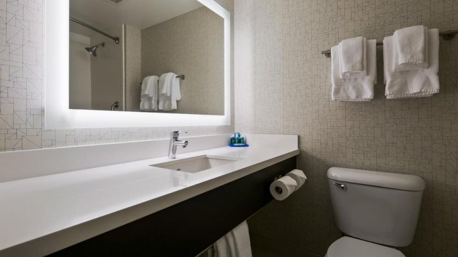 Holiday Inn Express Suites North Seattle Shoreline by IHG — Bathroom
