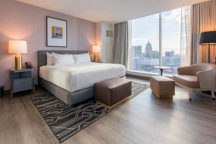 Hollywood Casino Hotel at Greektown Detroit Michigan — Guest room