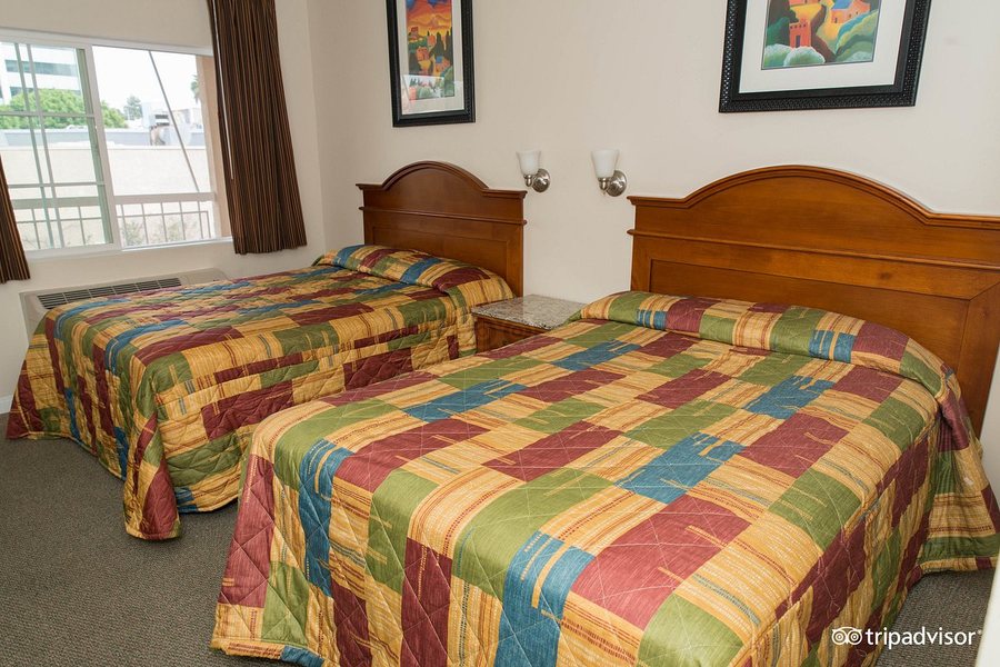 Hollywood La Brea Motel Los Angeles California — Guest room