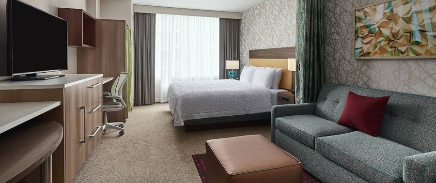 Home2 Suites by Hilton Chicago McCormick Place Chicago Illinois — Guest room