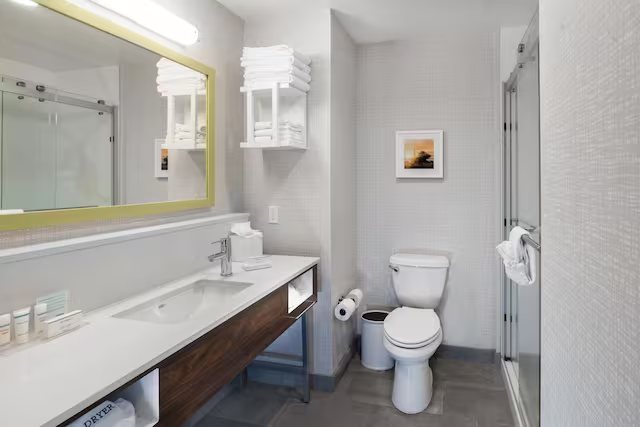 Home2 Suites by Hilton Riverside March Air Reserve Base — Bathroom