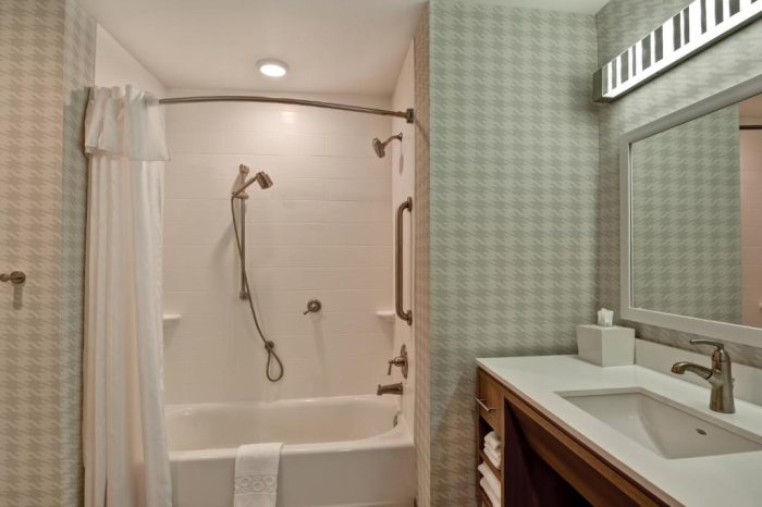 Home2 Suites by Hilton Tampa USF Near Busch Gardens — Bathroom