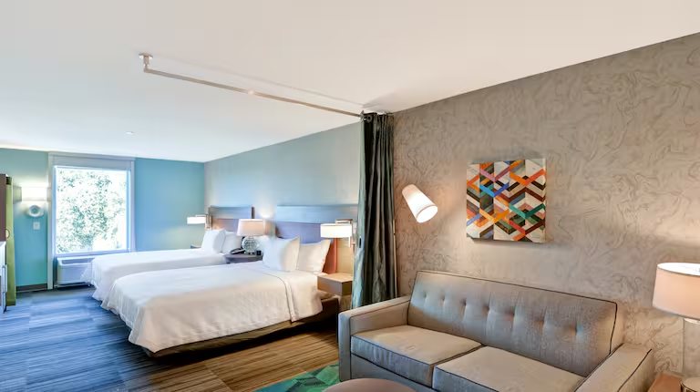 Home2 Suites by Hilton Tampa USF Near Busch Gardens — Guest room