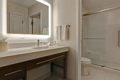 Homewood Suites By Hilton Austin Cedar Park lakeline — Bathroom