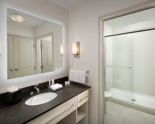 Homewood Suites by Hilton Miami Downtown Brickell Miami Florida — Bathroom