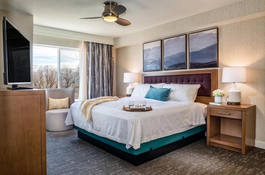 Homewood Suites by Hilton Salt Lake City Airport — Guest room