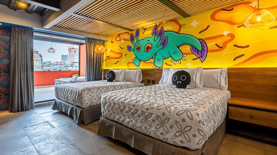 Hostel Barrio Downtown Mexico City — Guest room