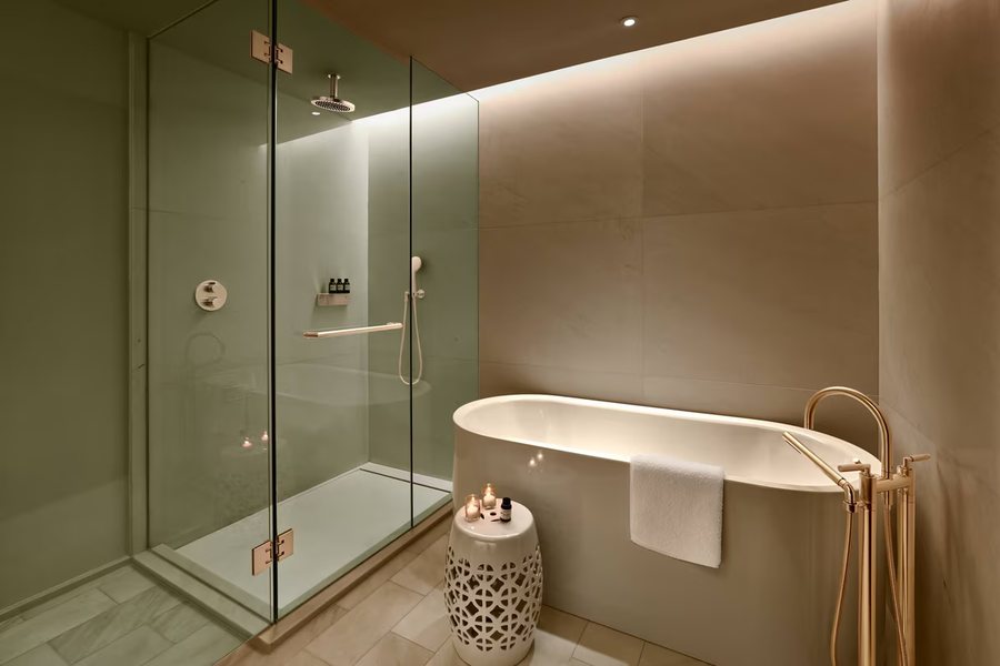 Hotel Alma Barcelone Barcelona Catalonia — Bathroom