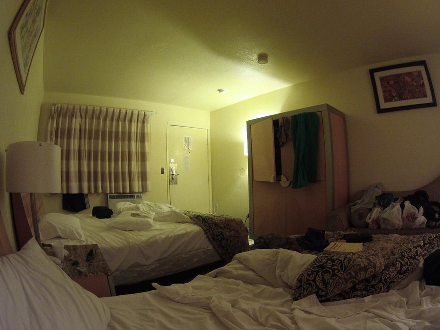 Hotel Galaxy Las Vegas Nevada — Guest room