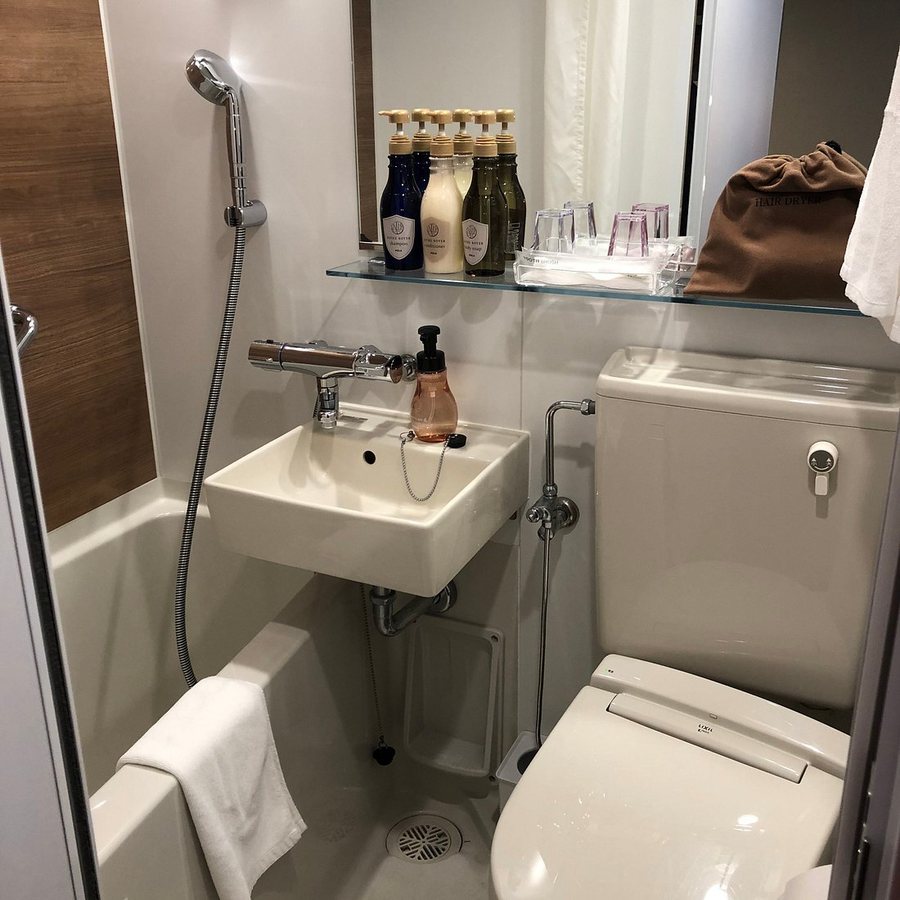 HOTEL MYSTAYS Gotanda Station — Bathroom