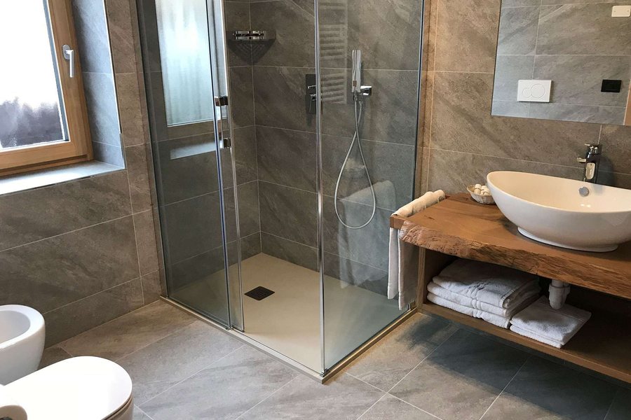 Hotel Piedibosco — Bathroom