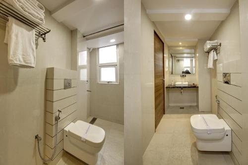 Hotel Shanti Plaza New Delhi — Bathroom