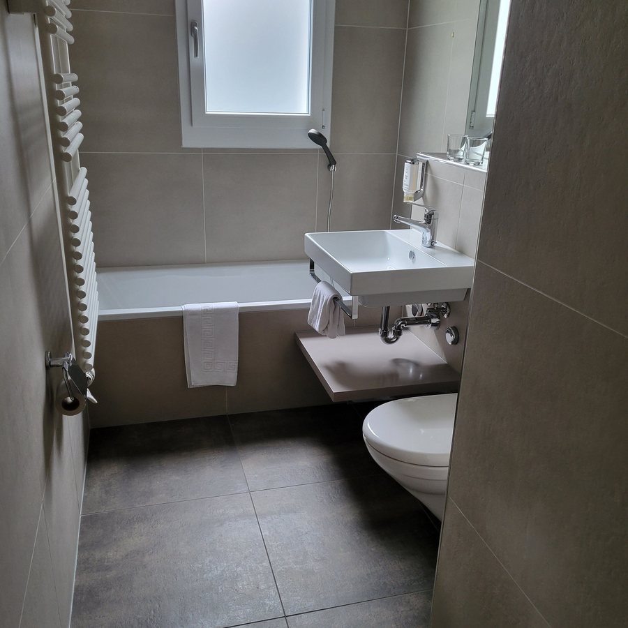 Hotel Silberhorn — Bathroom