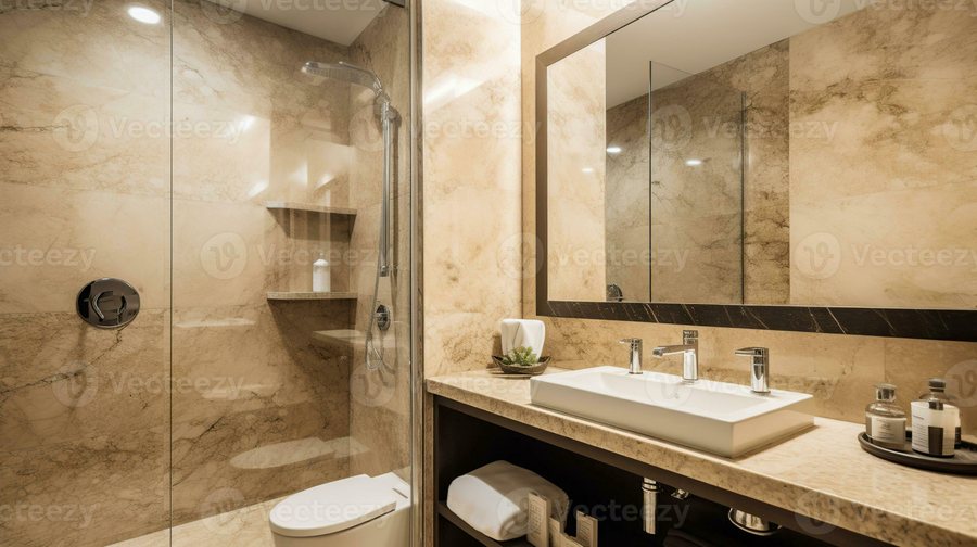 Hotel The Pearl Newly Renovated in City Centre — Bathroom