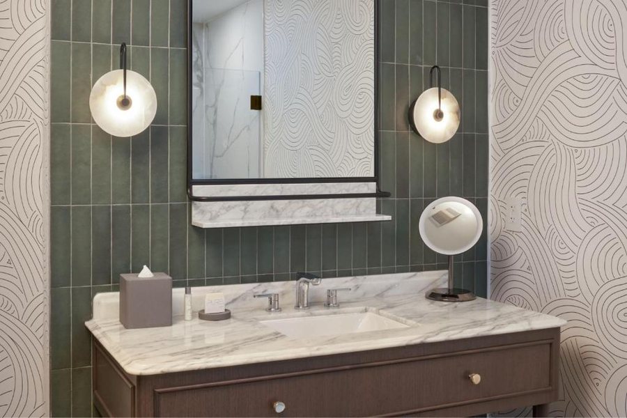 Hotel Vesper Houston a Tribute Portfolio Hotel — Bathroom