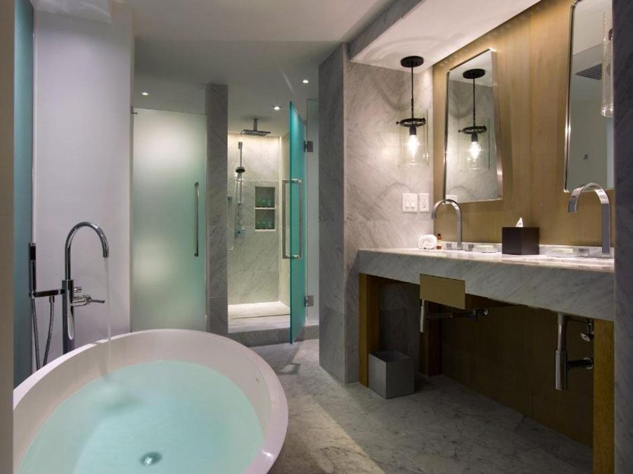 Hotel Victor South Beach Miami Beach Florida — Bathroom