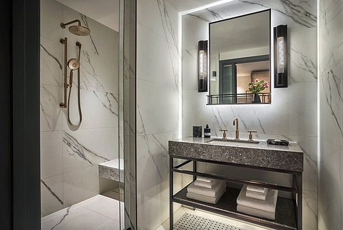 Hotel Washington Washington DC District of Columbia — Bathroom