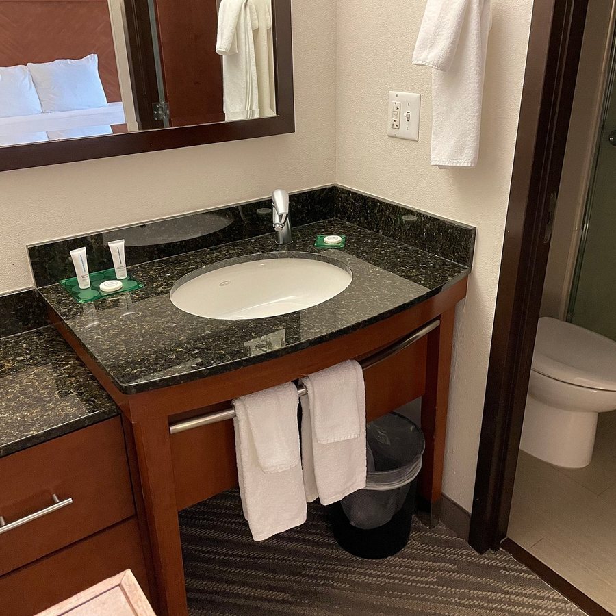 Hyatt House Auburn Hills Detroit Auburn Hills Michigan — Bathroom