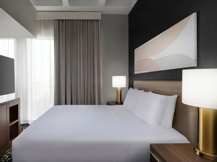 Hyatt House LAX Century Blvd Los Angeles California — Guest room