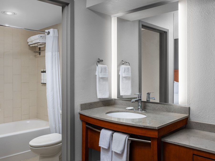 Hyatt Place Dallas North Arlington Grand Prairie — Bathroom