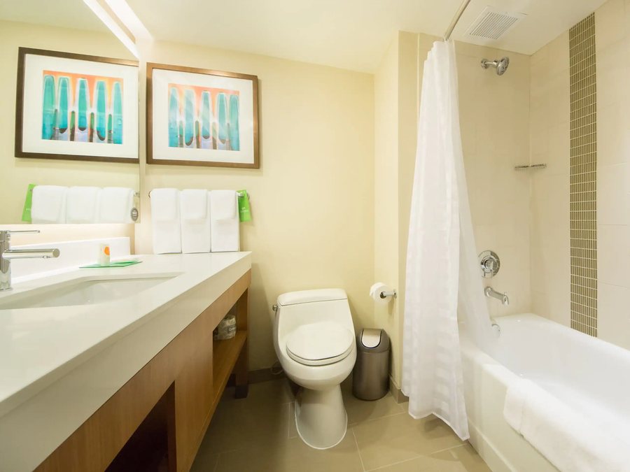 Hyatt Place Orlando Lake Buena Vista Orlando Florida — Bathroom