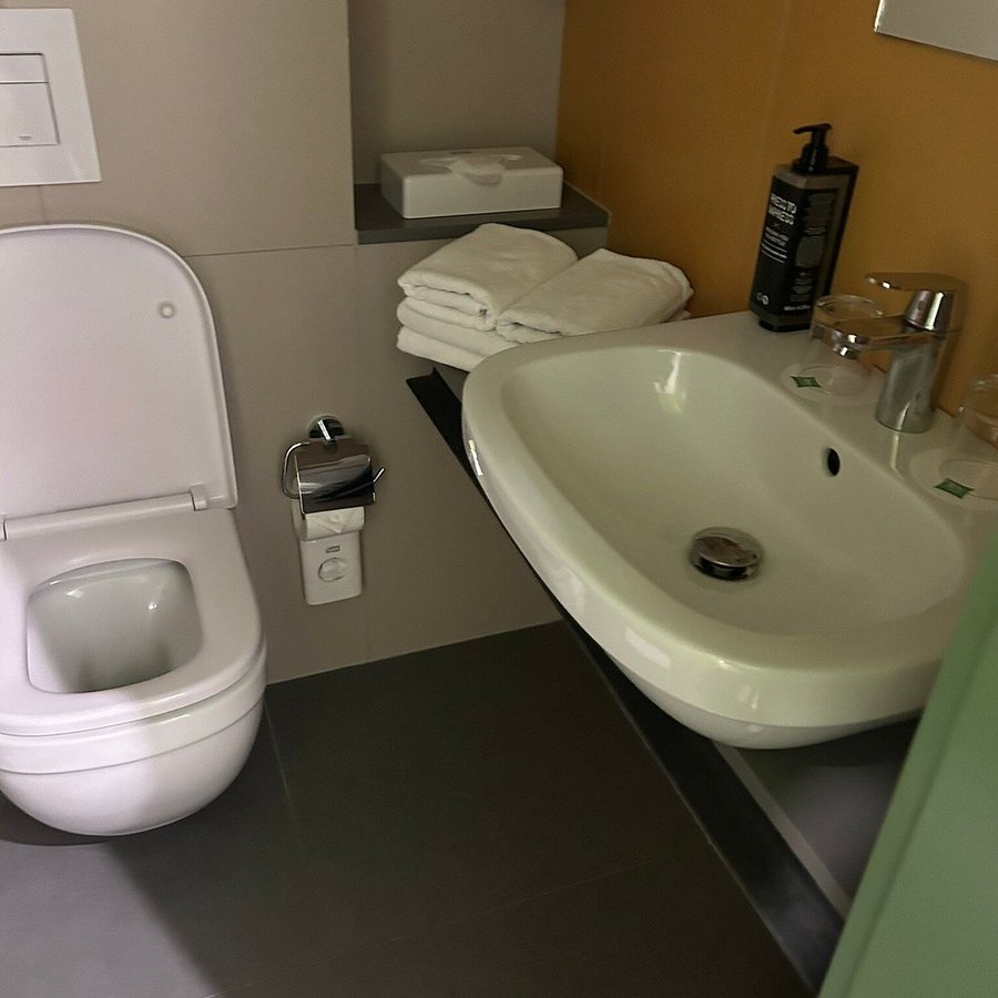 Ibis Styles Budapest Citywest — Bathroom