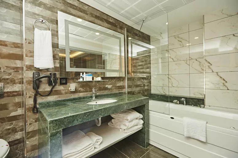Ilkbal Deluxe Hotel Istanbul Istanbul — Bathroom