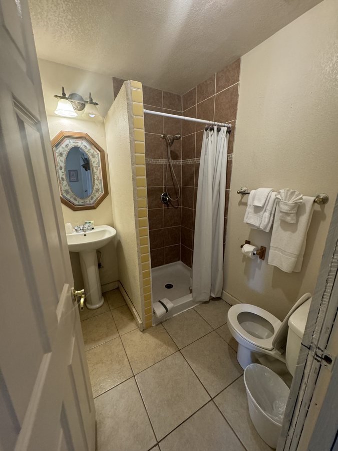 Indiana Jones Bed Breakfast — Bathroom