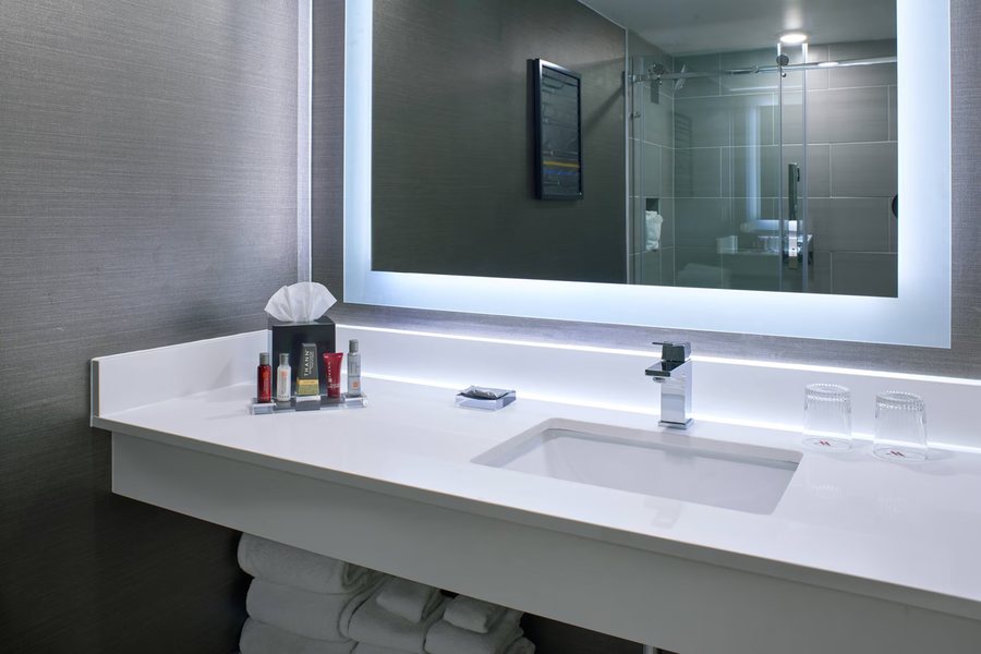 Indianapolis Marriott East — Bathroom