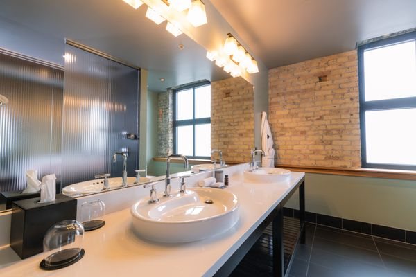 Iron Horse Station — Bathroom