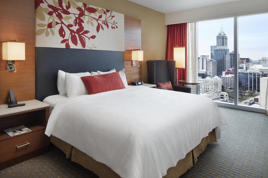JW Marriott Indianapolis Indianapolis Indiana — Guest room