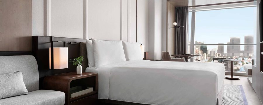 JW Marriott Marquis Hotel Shanghai Pudong — Guest room