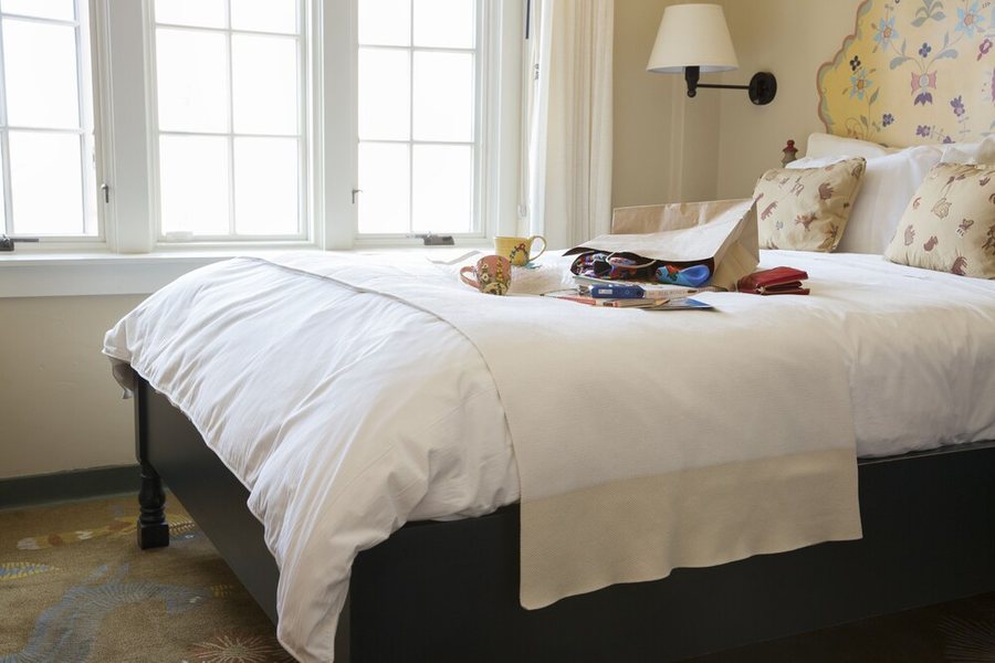 La Fonda on the Plaza Santa Fe New Mexico — Guest room
