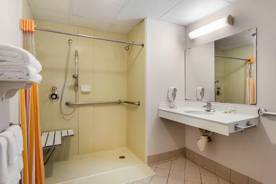 La Quinta By Wyndham St Petersburg Northeast — Bathroom