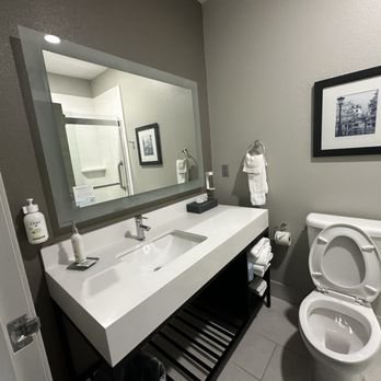 La Quinta Inn Suites By Wyndham Oxford Anniston — Bathroom