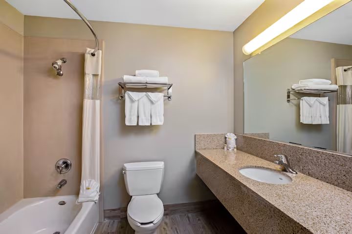 La Quinta Inn Suites by Wyndham Ruidoso Downs — Bathroom