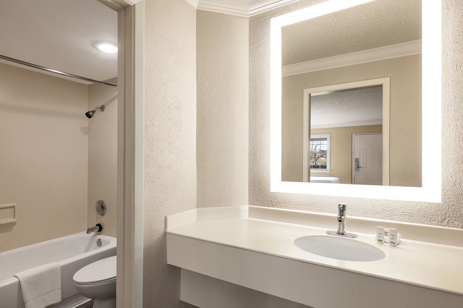 La Quinta Inn Suites by Wyndham San Antonio Alamo City — Bathroom