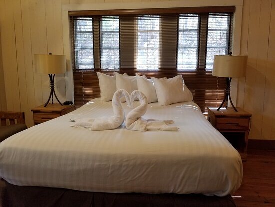 Lake Catherine State Park Cabins — Guest room