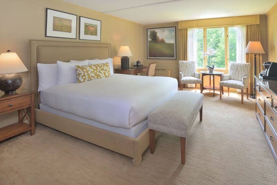 Lambertville Station Restaurant and Inn Lambertville New Jersey — Guest room
