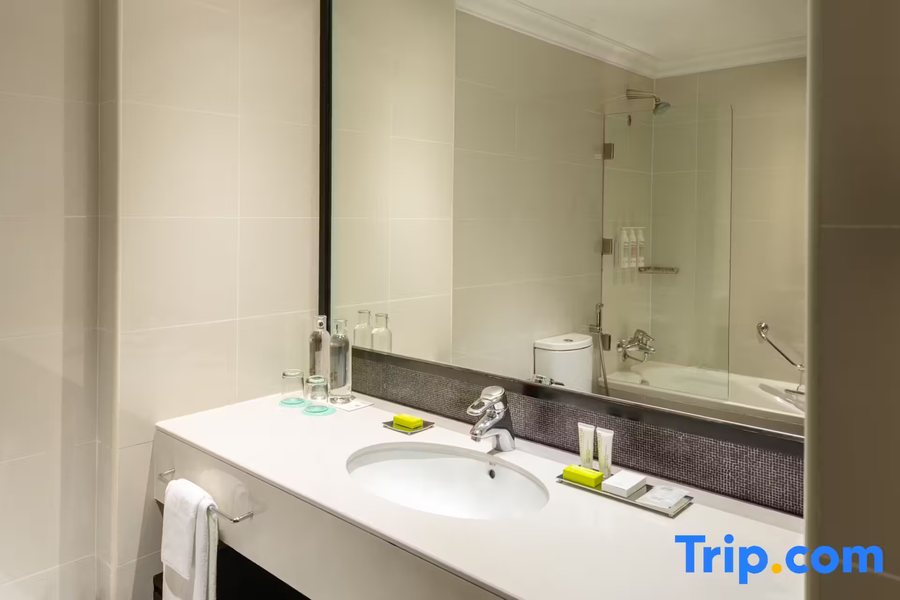 Le Meridien Mina Seyahi Beach Resort Waterpark Dubai Emirate of Dubai — Bathroom